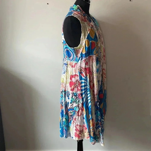 Funsport| Sleeveless  Duster/ Swim Cover up - Picture 2 of 5